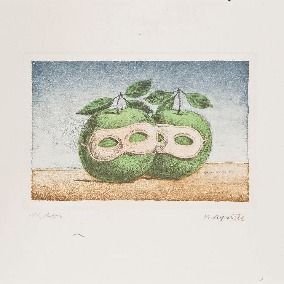 René Magritte — История с МАРИЕЙ Планш, выдающей свидетельство о выживании во временном периоде любви (Каплан и Баум, 13)
