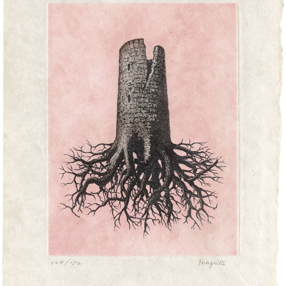 René Magritte — Ля Фоли Олмэйр, от: Ле лин де Пайль