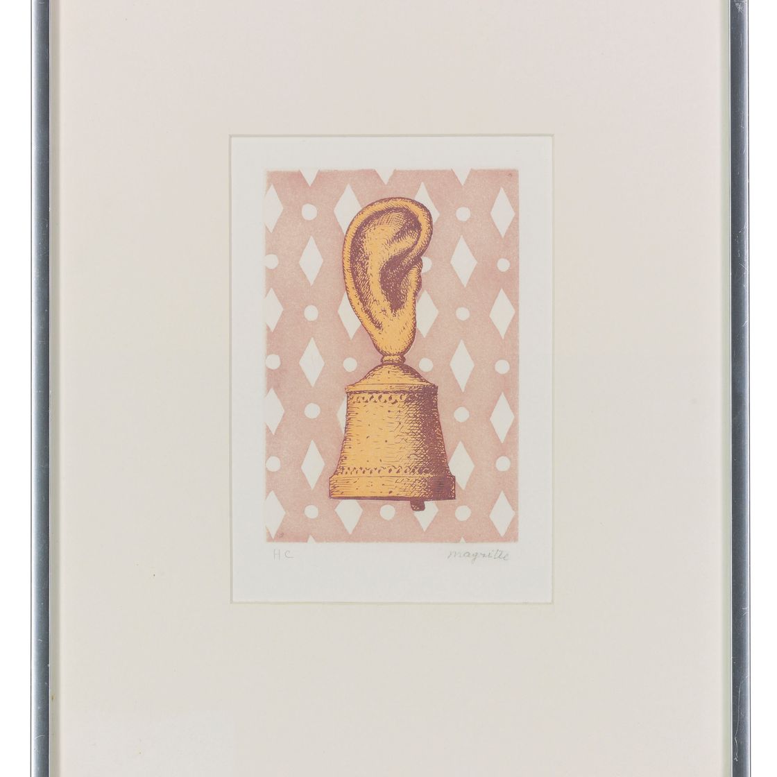 René Magritte — "Урок музыки", от: "Знак выживания во времени любви", изображение 2