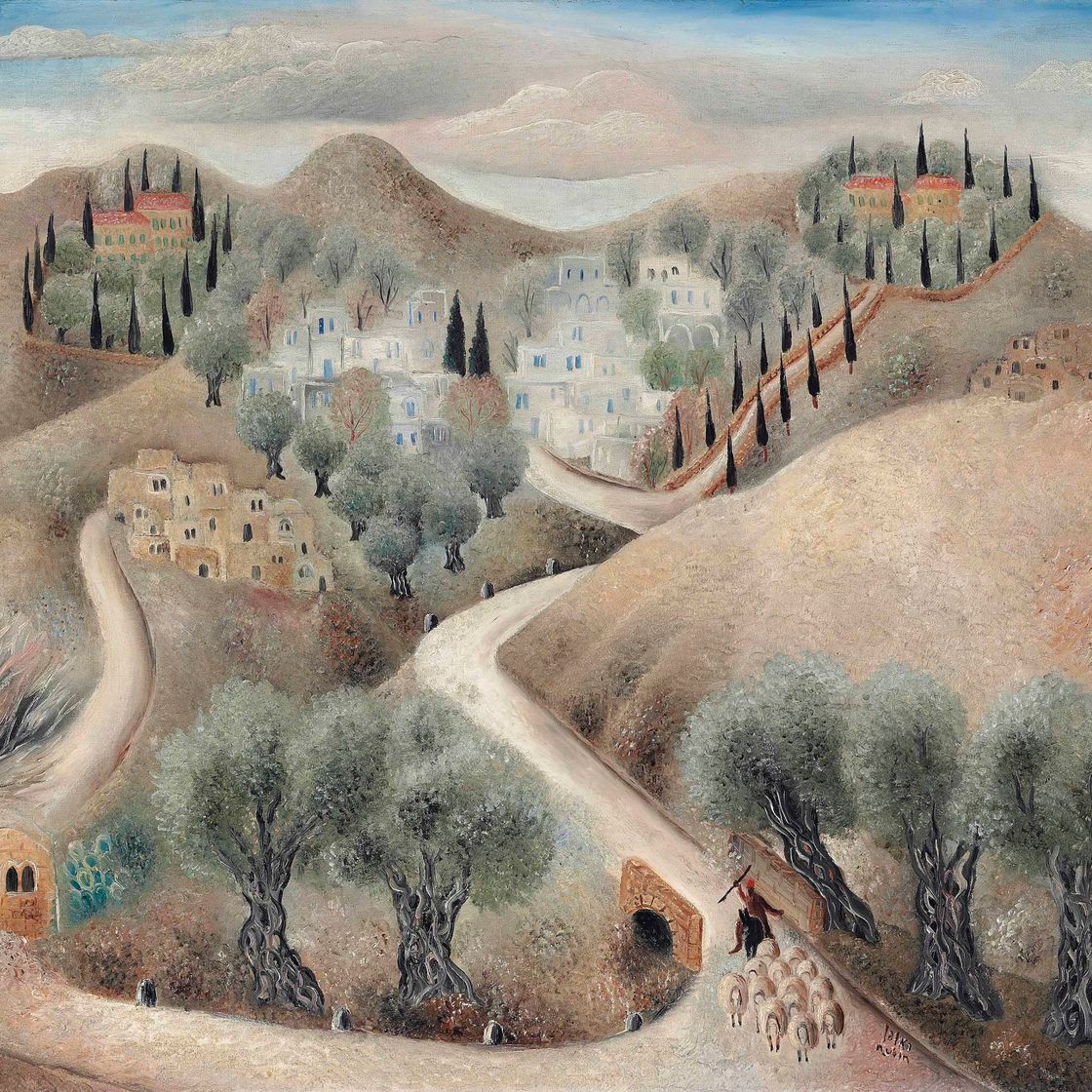Reuven Rubin — Галилейский пейзаж