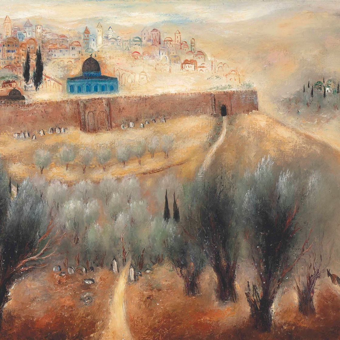 Reuven Rubin — Иерусалим