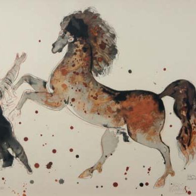 Reuven Rubin — "Лики Израиля", Париж, у Даниэля Жакоме, 1960