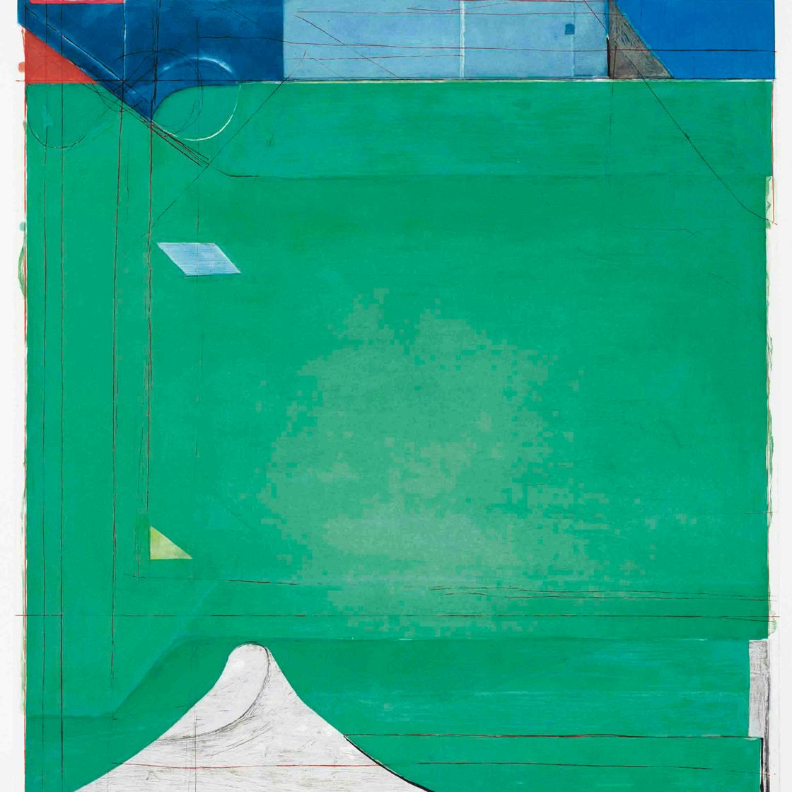 Richard Diebenkorn — Зеленый