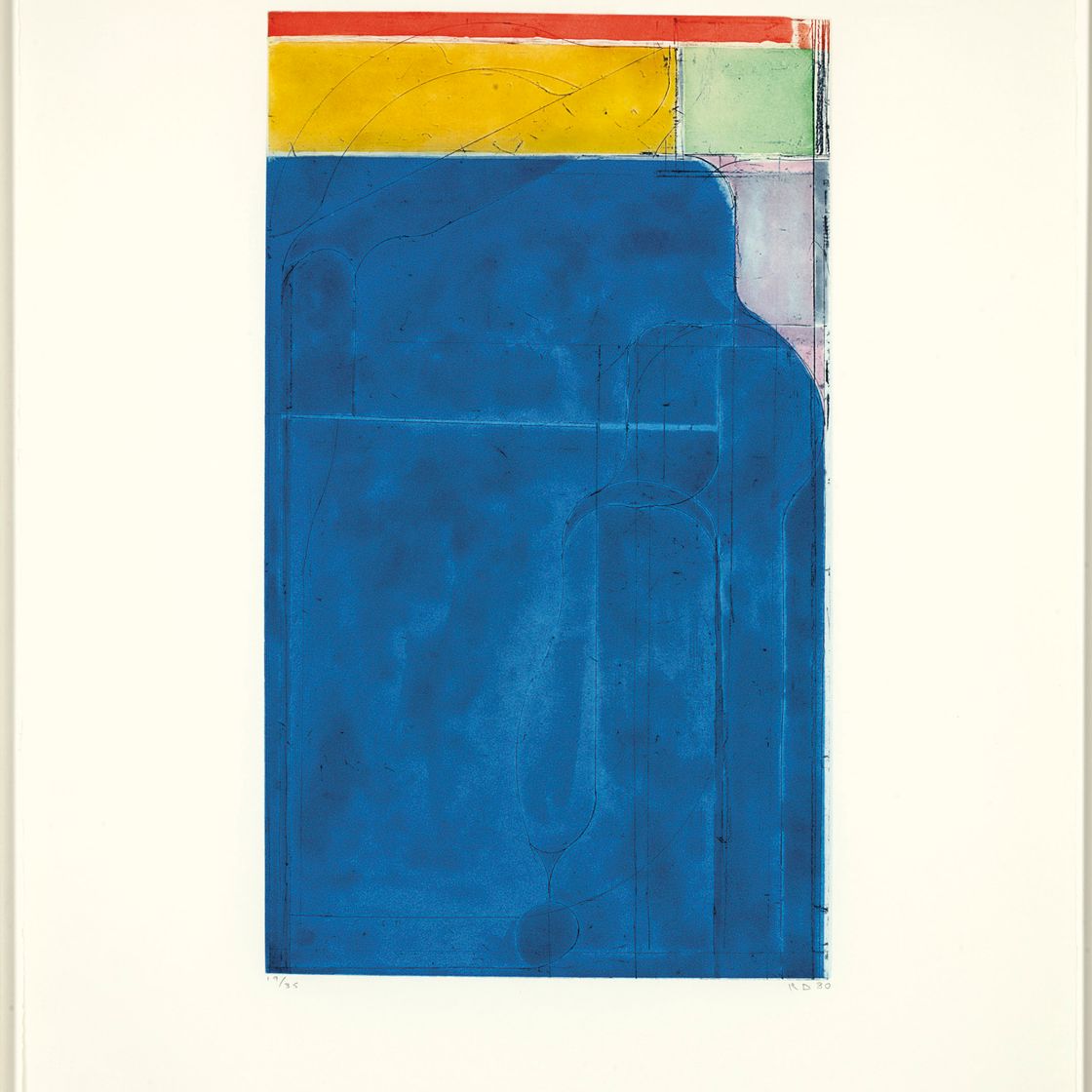 Richard Diebenkorn — Большой ярко-синий