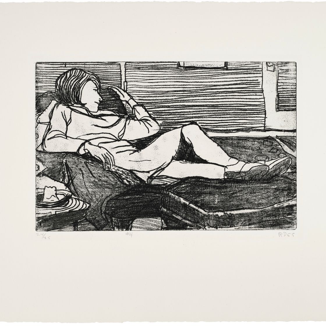 Richard Diebenkorn — 41 Гравюра с сухими точками, изображение 1