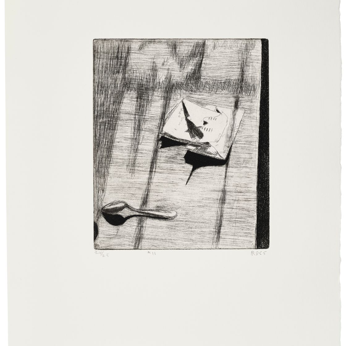 Richard Diebenkorn — 41 Гравюра с сухими точками, изображение 12