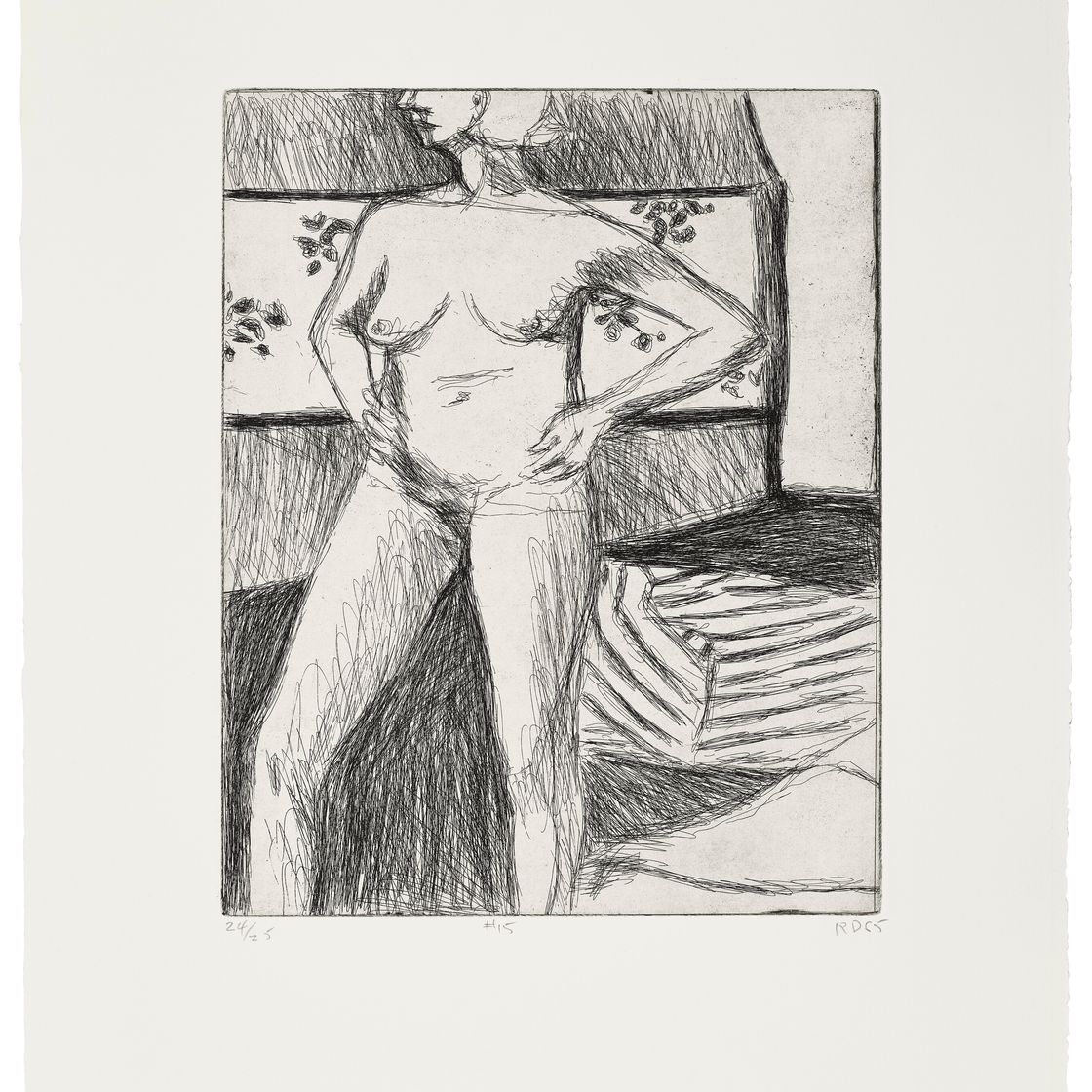 Richard Diebenkorn — 41 Гравюра с сухими точками, изображение 16