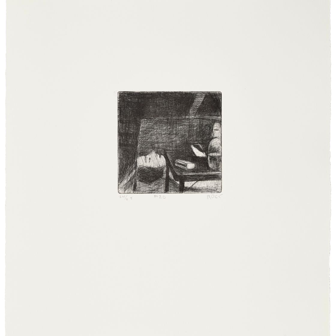 Richard Diebenkorn — 41 Гравюра с сухими точками, изображение 21