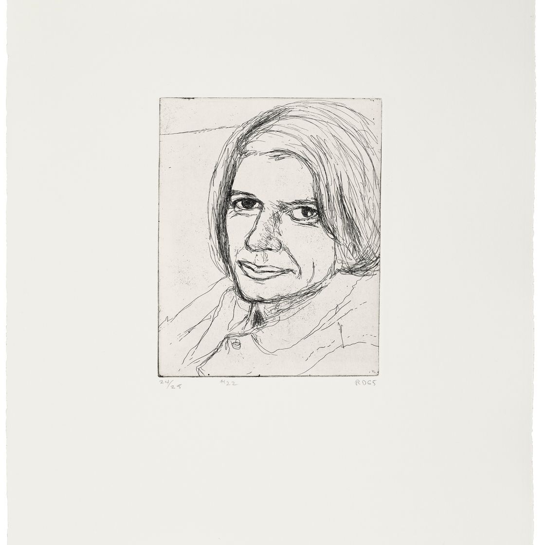 Richard Diebenkorn — 41 Гравюра с сухими точками, изображение 23