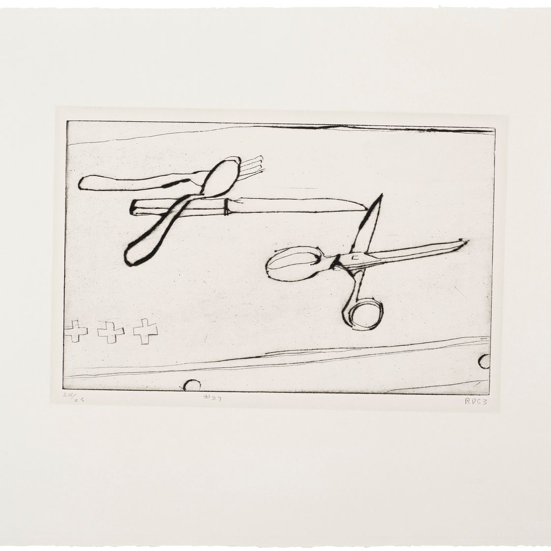 Richard Diebenkorn — 41 Гравюра с сухими точками, изображение 28