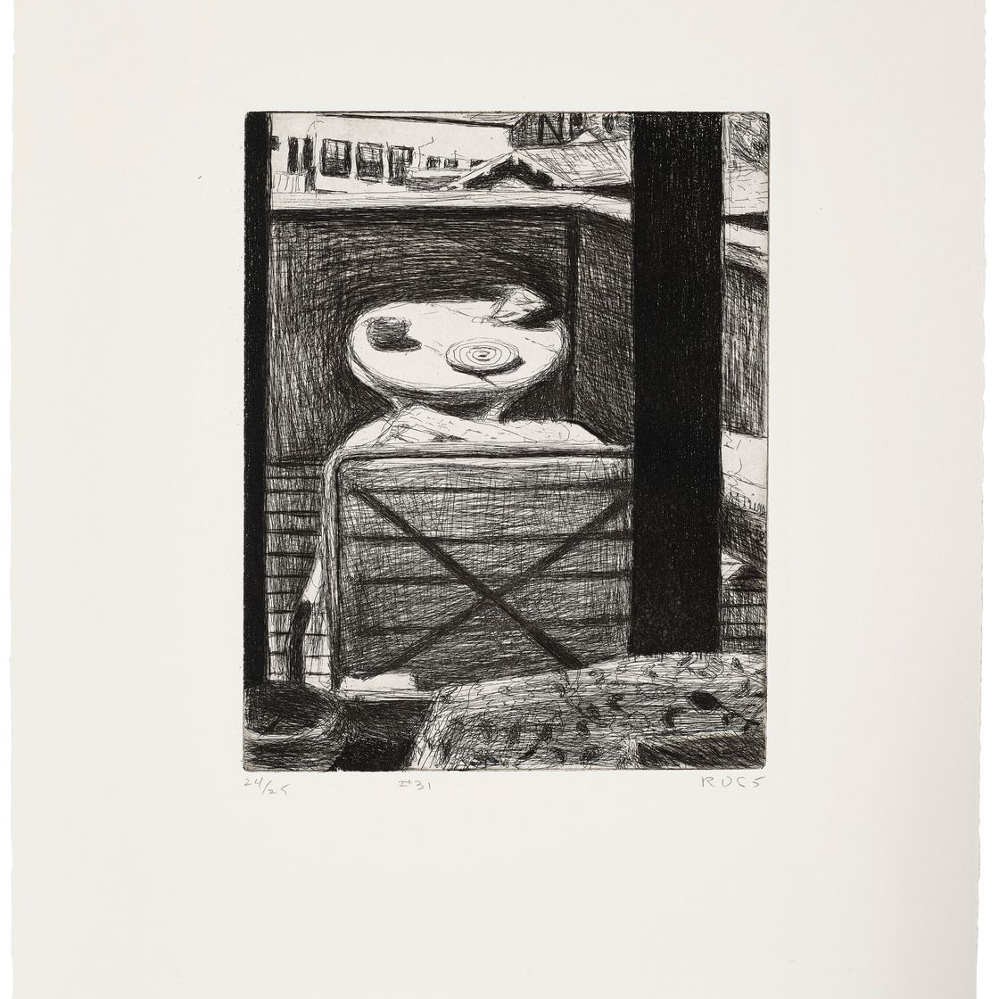 Richard Diebenkorn — 41 Гравюра с сухими точками, изображение 32