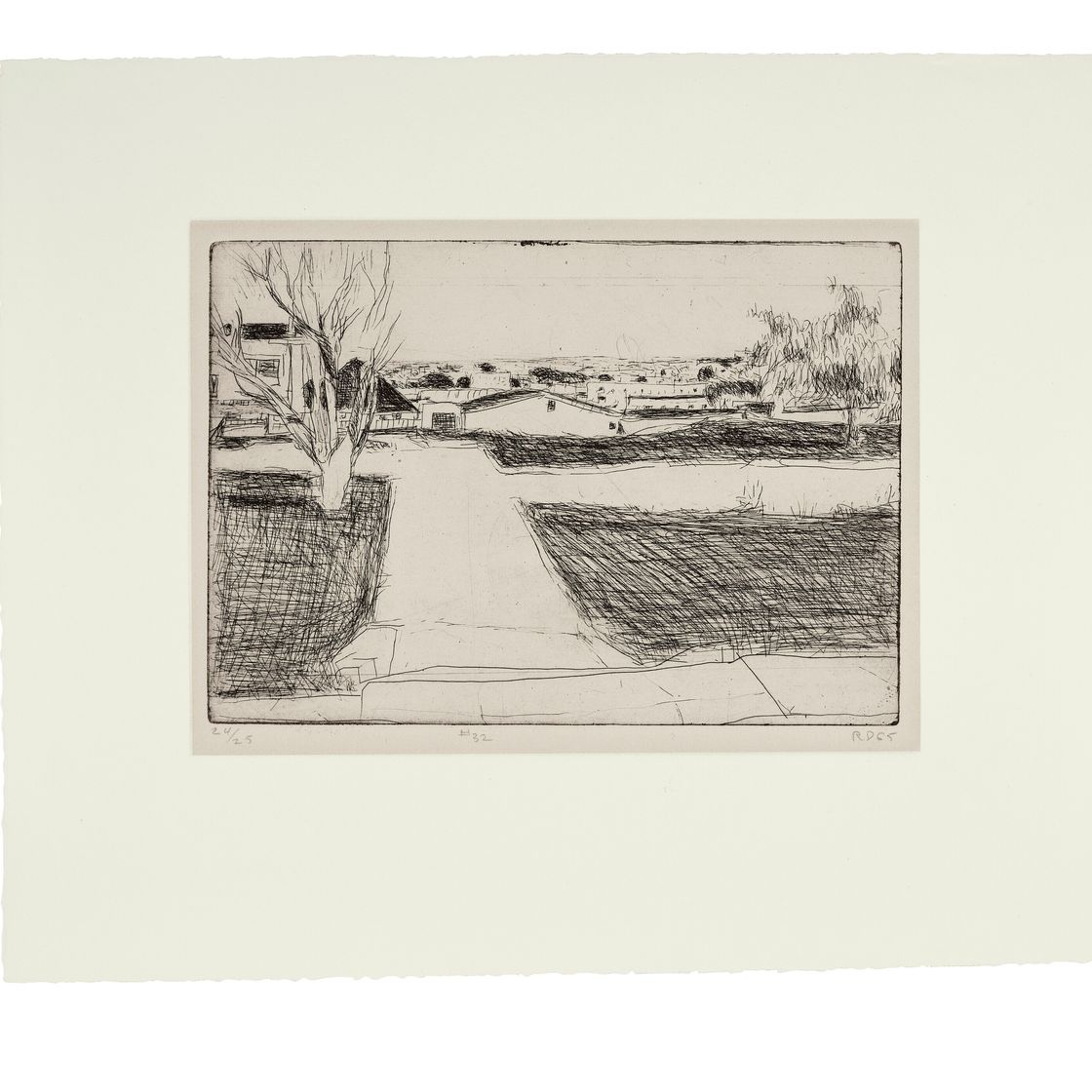 Richard Diebenkorn — 41 Гравюра с сухими точками, изображение 33