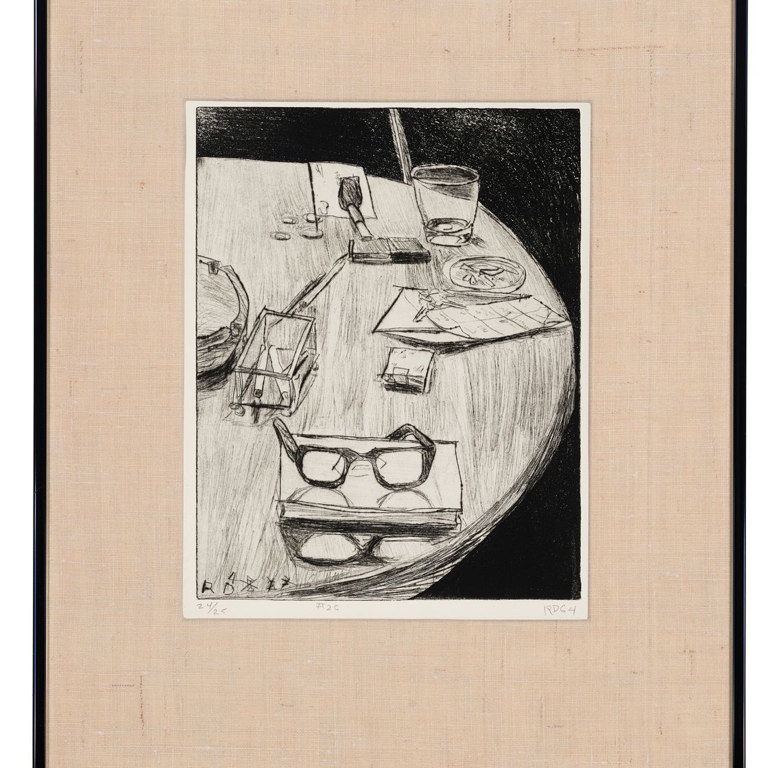Richard Diebenkorn — 41 Гравюра с сухими точками, изображение 47