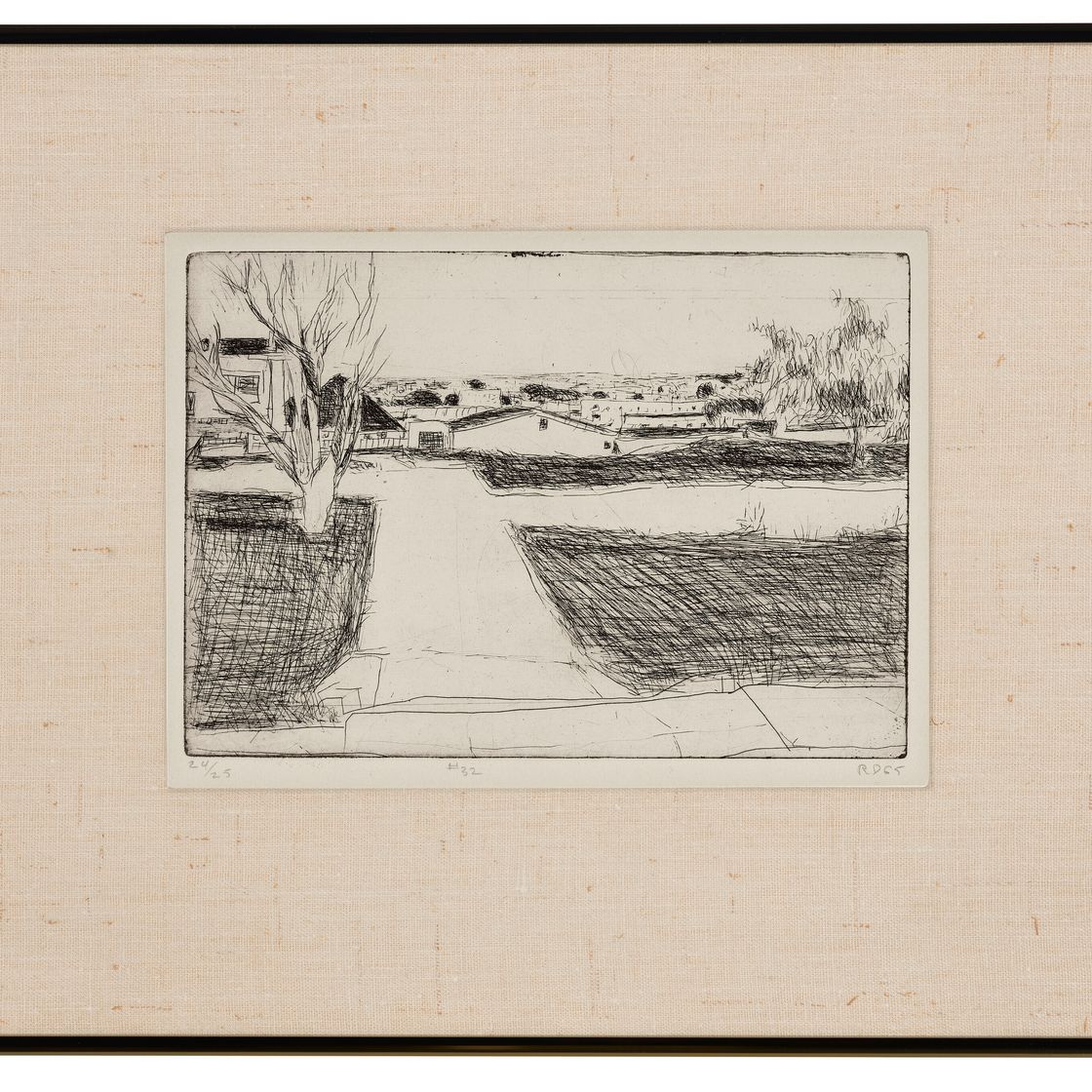 Richard Diebenkorn — 41 Гравюра с сухими точками, изображение 51