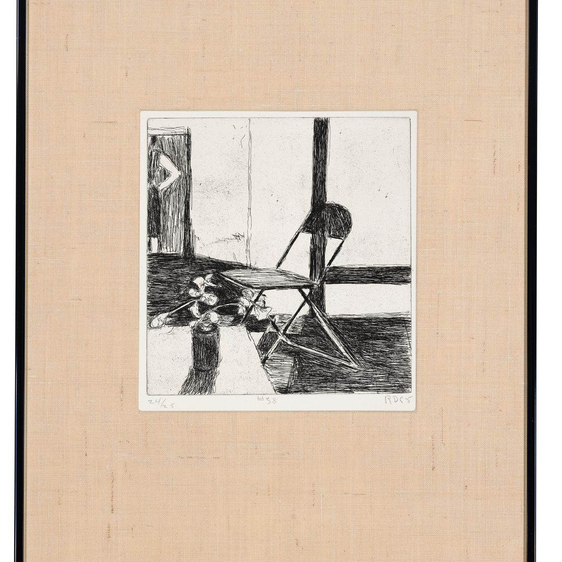 Richard Diebenkorn — 41 Гравюра с сухими точками, изображение 54
