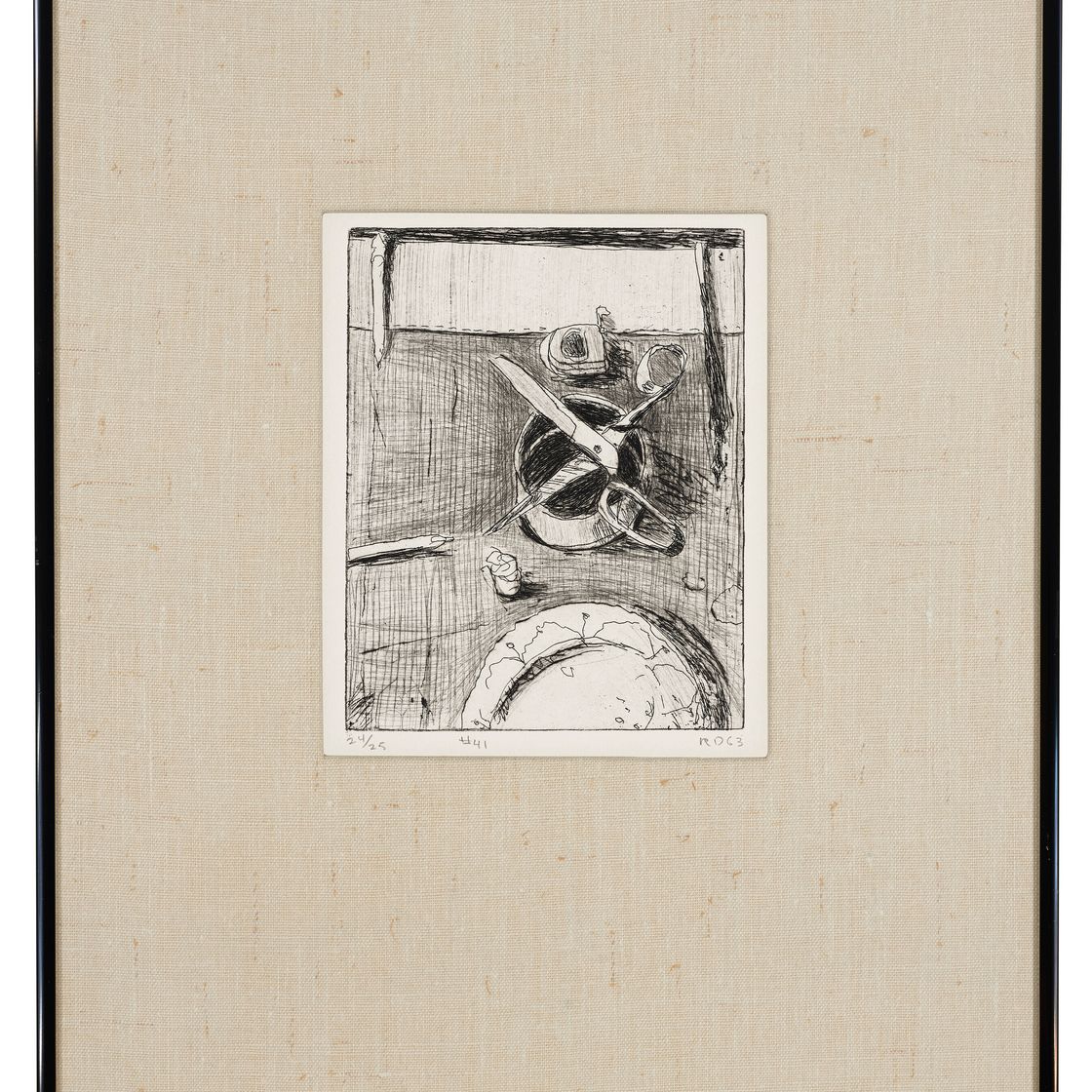 Richard Diebenkorn — 41 Гравюра с сухими точками, изображение 56