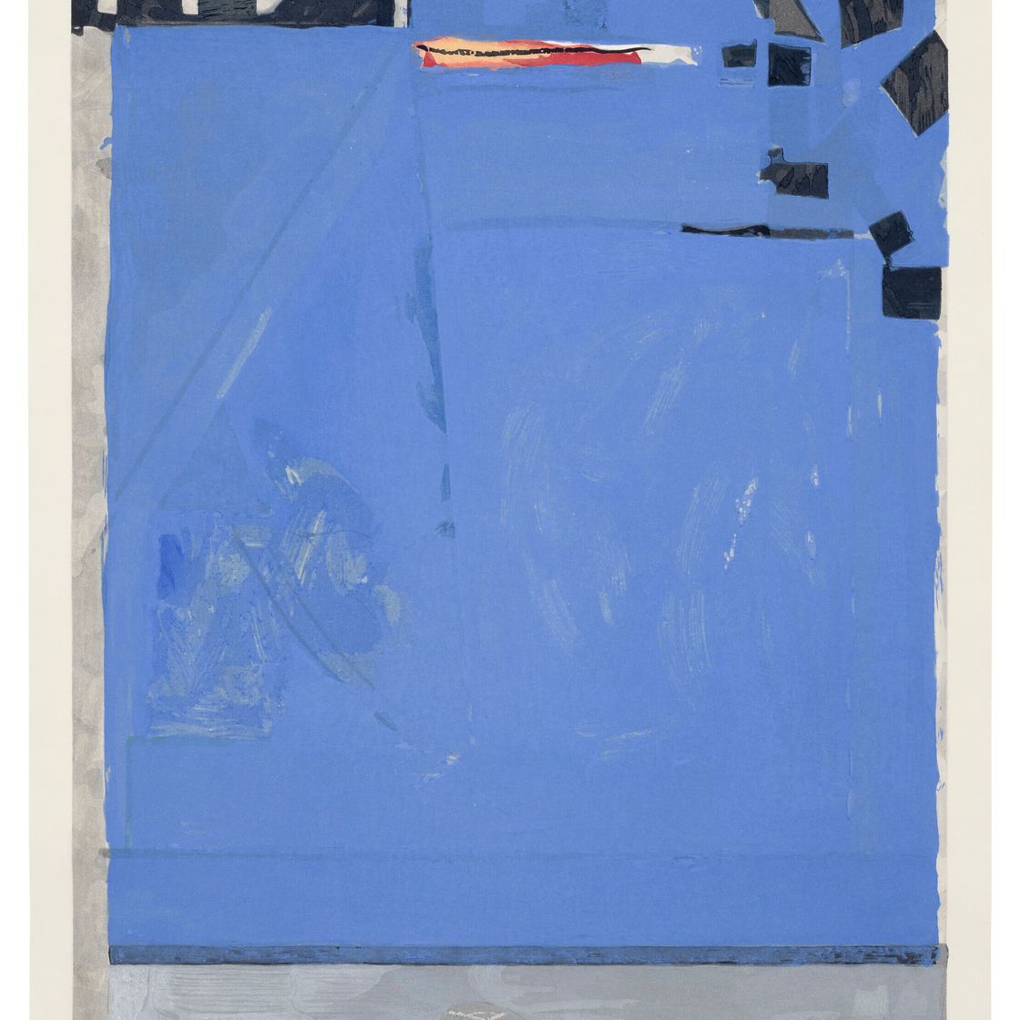 Richard Diebenkorn — Синий с красным