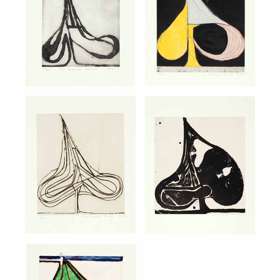 Richard Diebenkorn — Пять пик