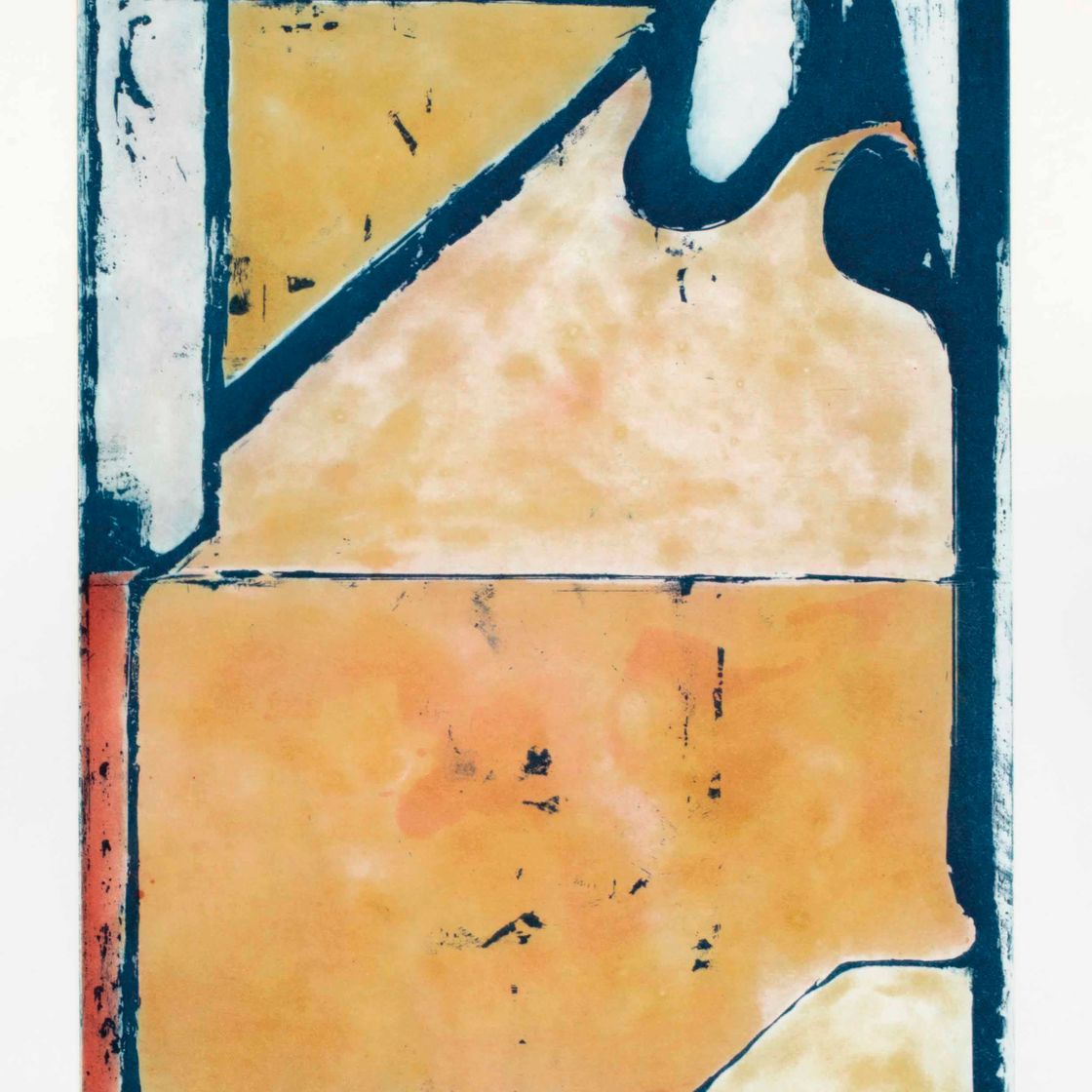 Richard Diebenkorn — Синяя петля, выполненная в восьми цветных гравюрах