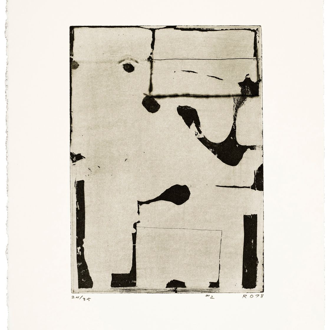 Richard Diebenkorn — Пять акватинт в технике Drypoint, издательство Crown Point Press, Окленд, 1978, изображение 2