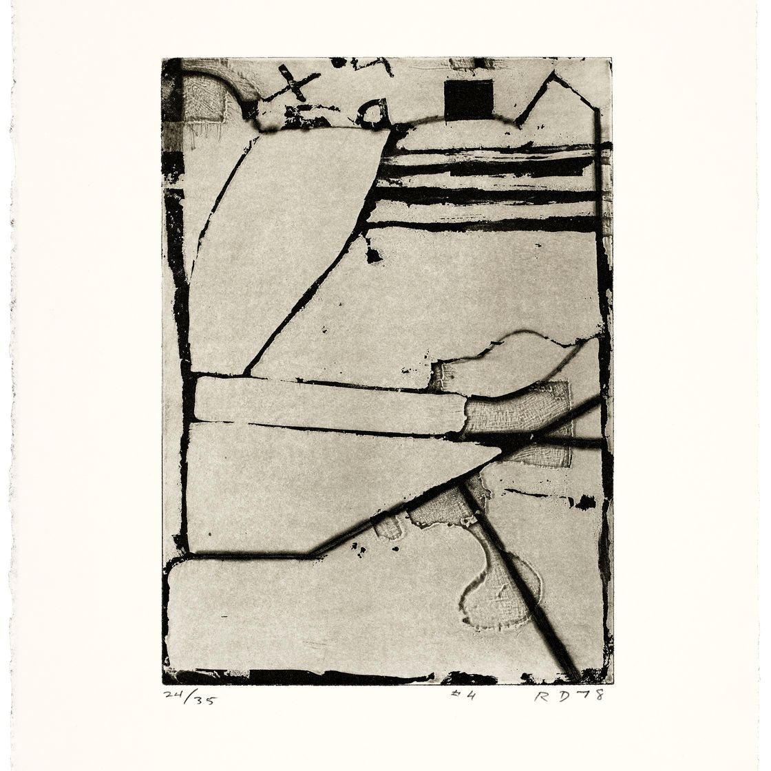 Richard Diebenkorn — Пять акватинт в технике Drypoint, издательство Crown Point Press, Окленд, 1978, изображение 3