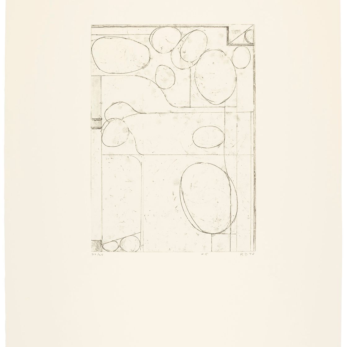 Richard Diebenkorn — Шесть офортов на мягком фоне, изображение 5