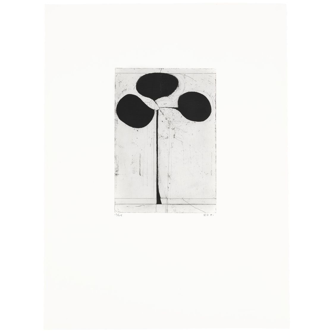 Richard Diebenkorn — Черная трефа, из треф и пик