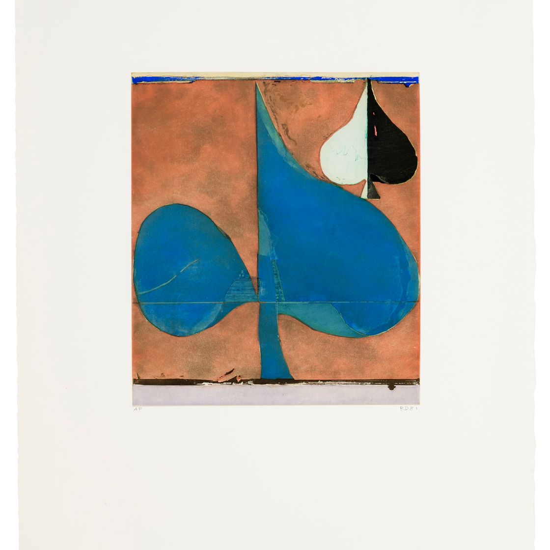 Richard Diebenkorn — Комбинация из треф и пик, изображение 2