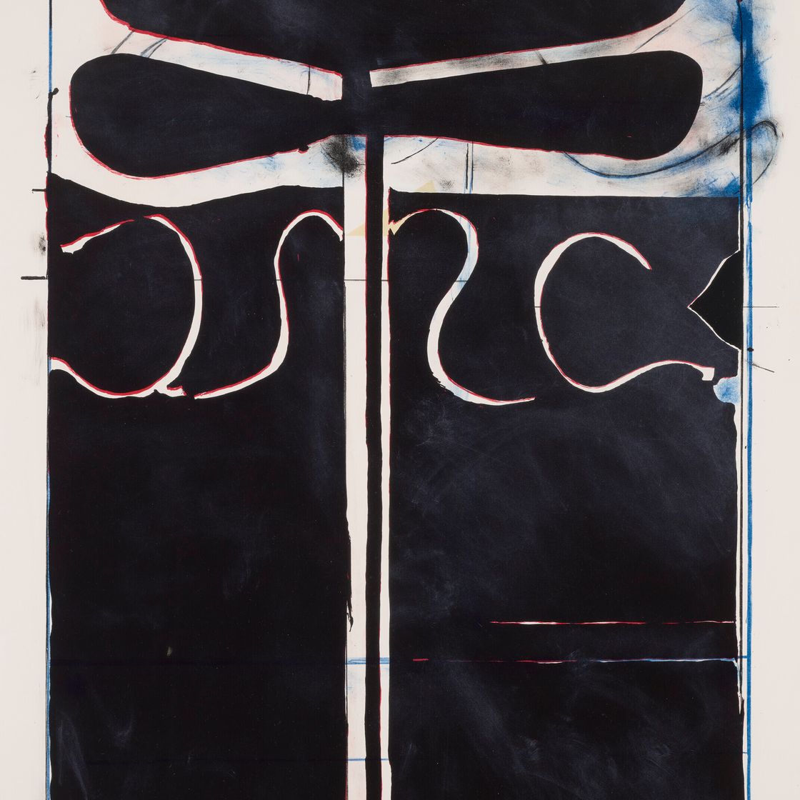 Richard Diebenkorn — Без названия (от группы Club/Spade '81-82), из серии "Восемь на восемь", посвященной временному современному, изображение 1