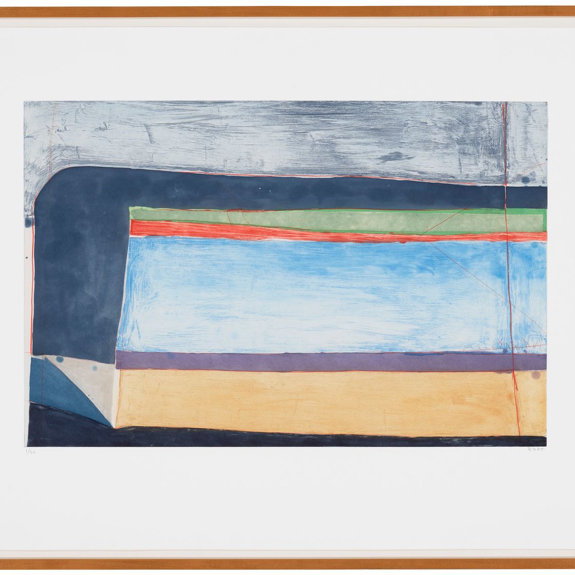 Richard Diebenkorn — Горизонтальный цвет индиго, изображение 2