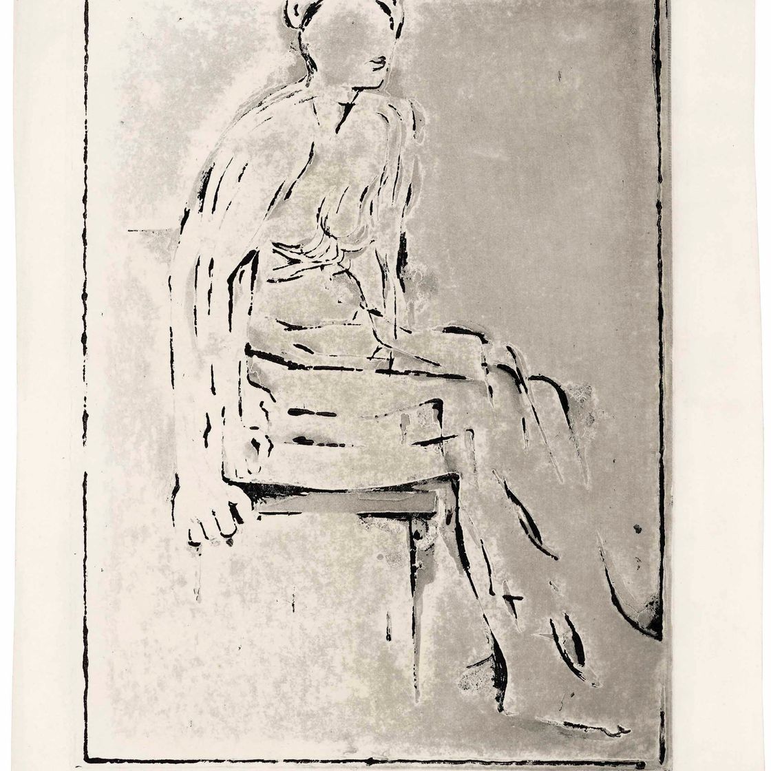 Richard Hamilton — повторное травление обнаженной натуры