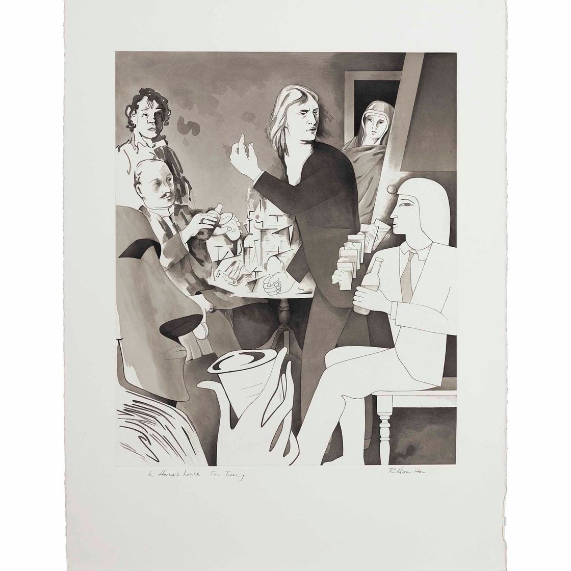 Richard Hamilton — В доме Хорна