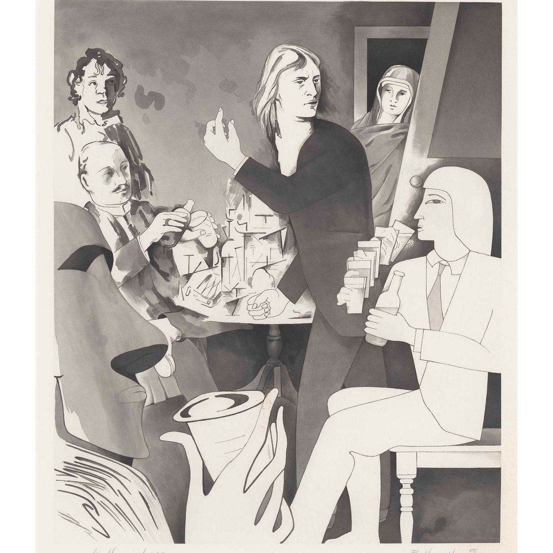 Richard Hamilton — В доме Хорна