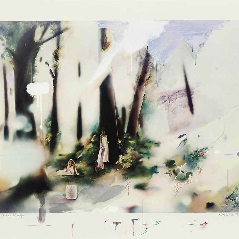 Richard Hamilton — Нежно-розовый пейзаж (Луллин 115)