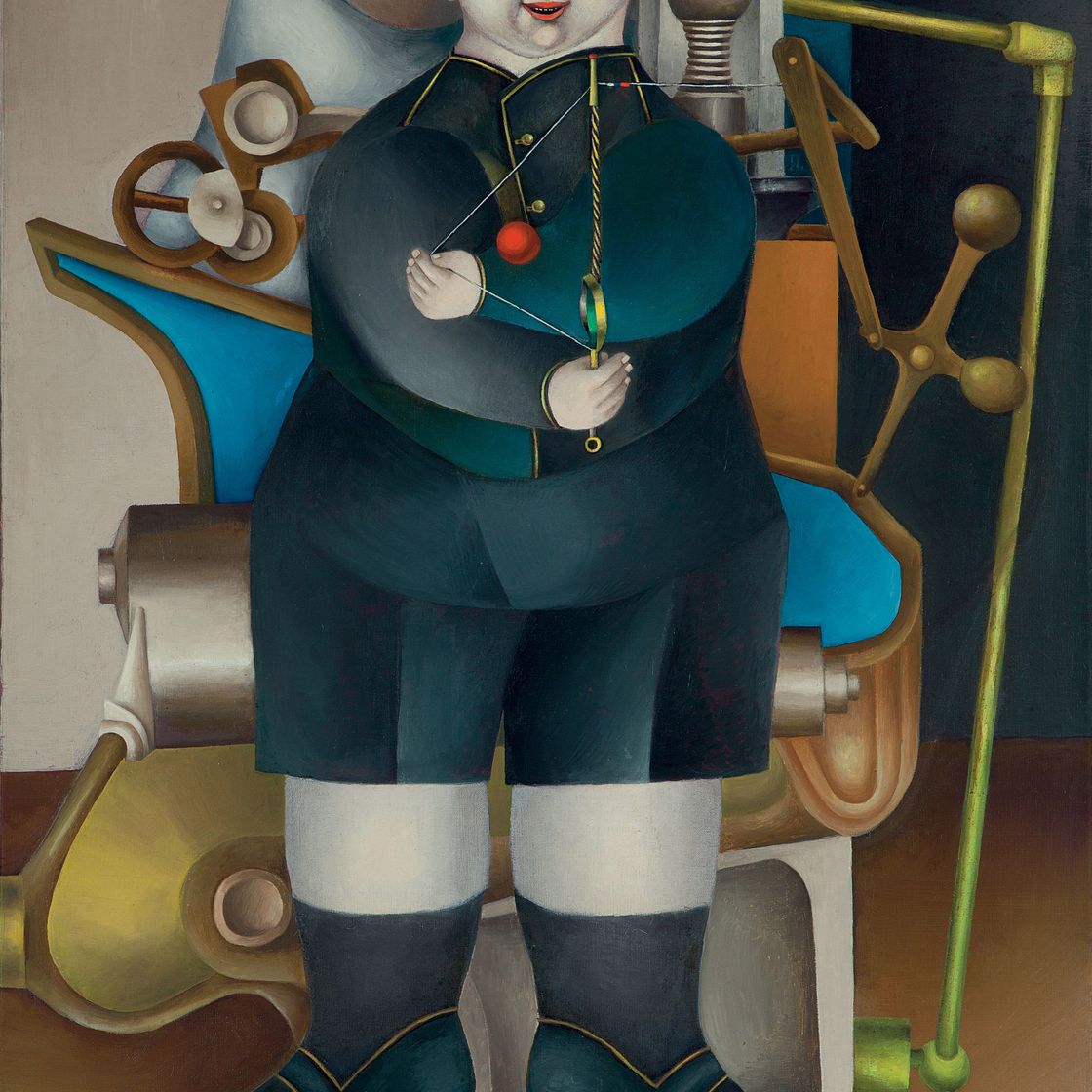 Richard Lindner — Мальчик с машиной