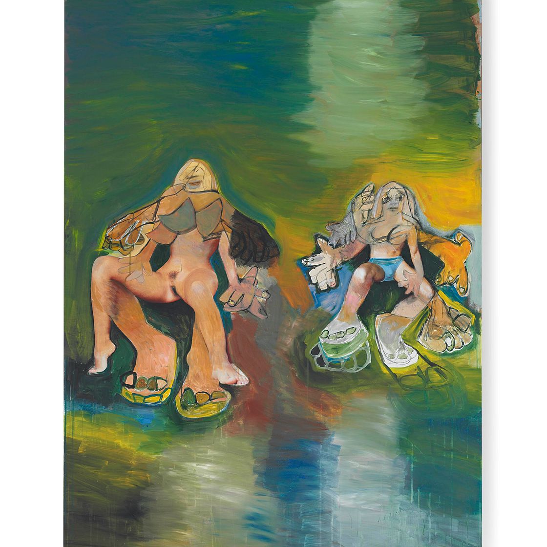 Richard Prince — Без названия (де Кунинг)