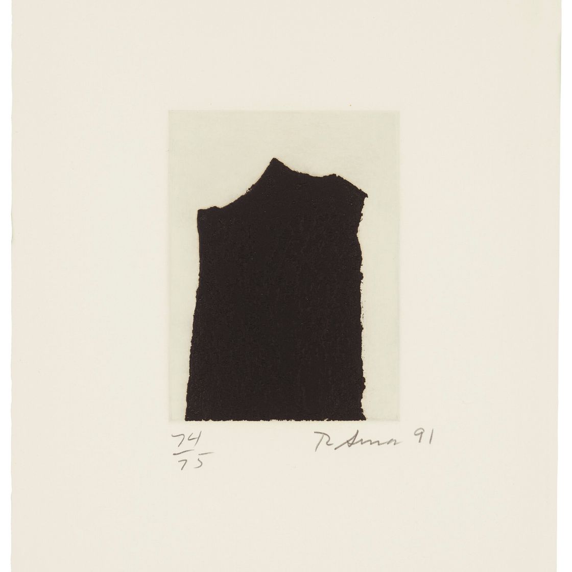 Richard Serra — "Видей Афангар" #9, из серии "Видей Афангар", изображение 1