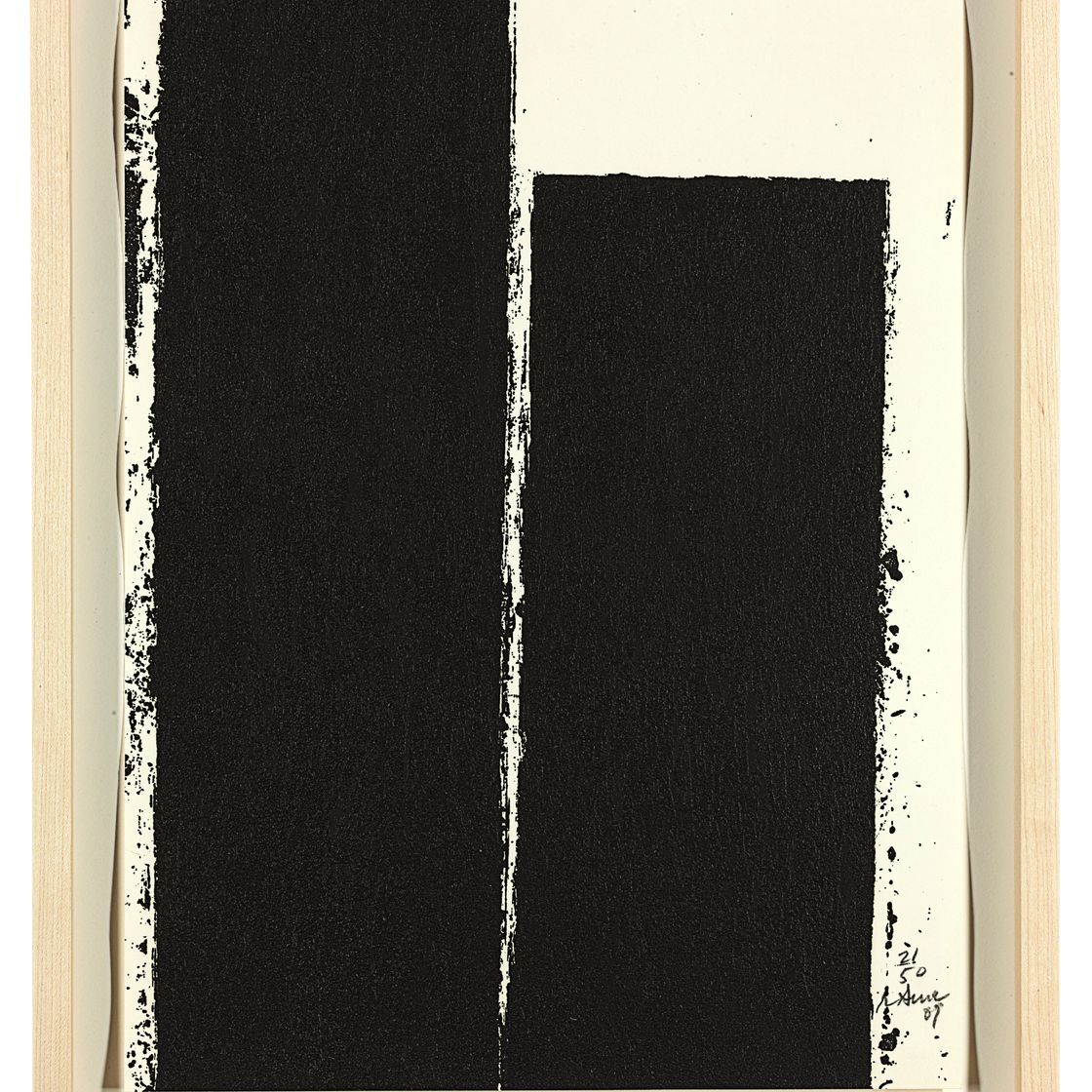 Richard Serra — Рисунок из блокнота для прогулок II