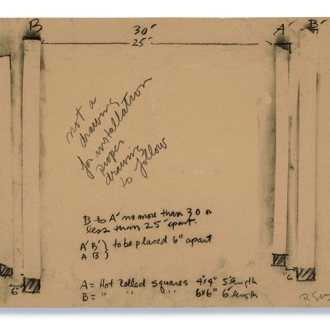 Richard Serra — Без названия