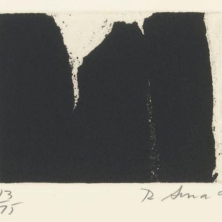 Richard Serra — "Видей Афангар" #4, из серии "Видей Афангар" (Gemini 1513)