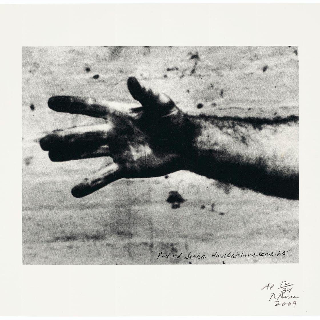 Richard Serra — Кадр из фильма "Рука, ловящая свинец"
