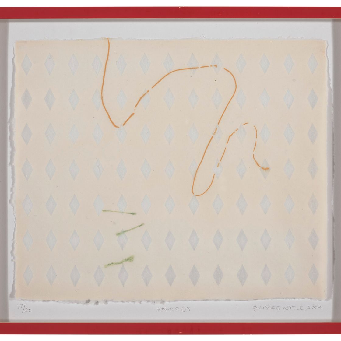 Richard Tuttle — Рассвет, полдень, Сумерки: Бумага (1), Бумага (2), Бумага (3), изображение 5