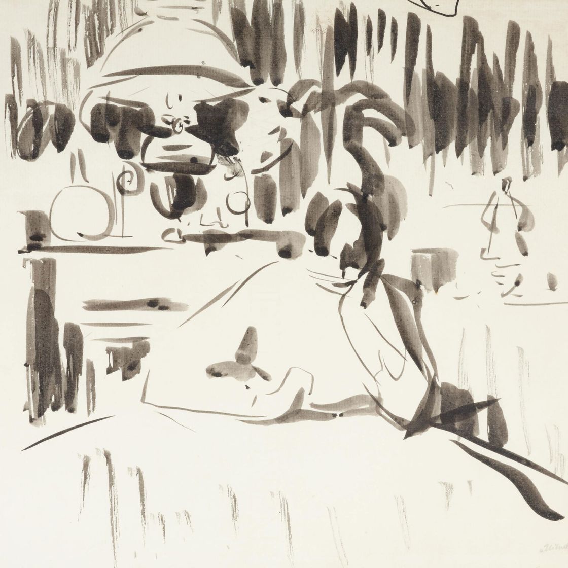 Rik Wouters — Отношение к женщине-отражательнице