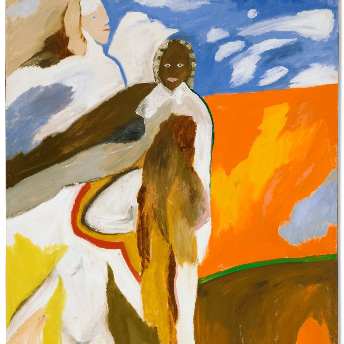 Robert Colescott — Нубийская царица