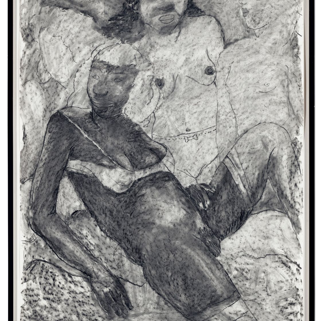 Robert Colescott — Фрейлины, изображение 2