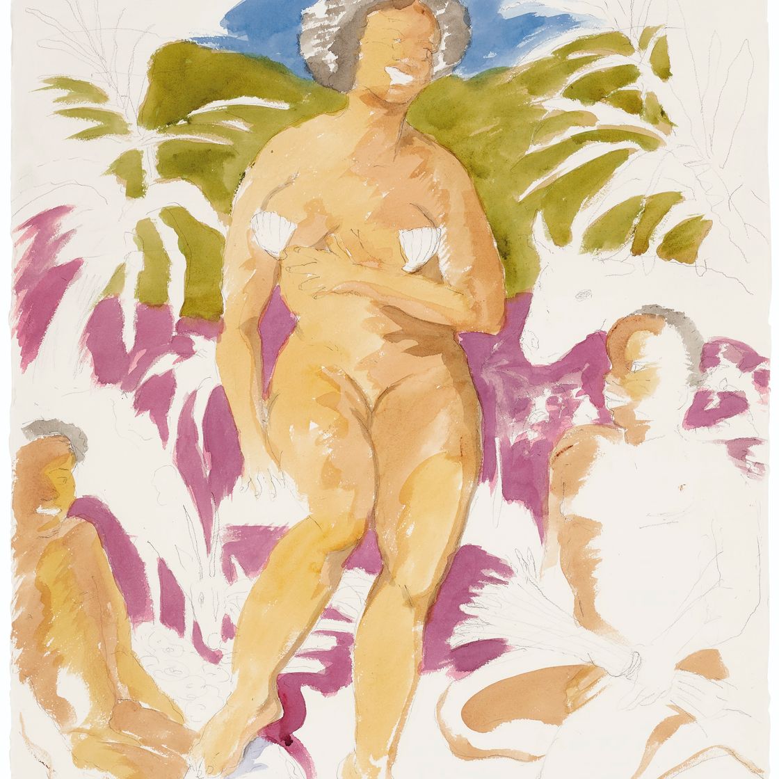 Robert Colescott — Африканская Венера