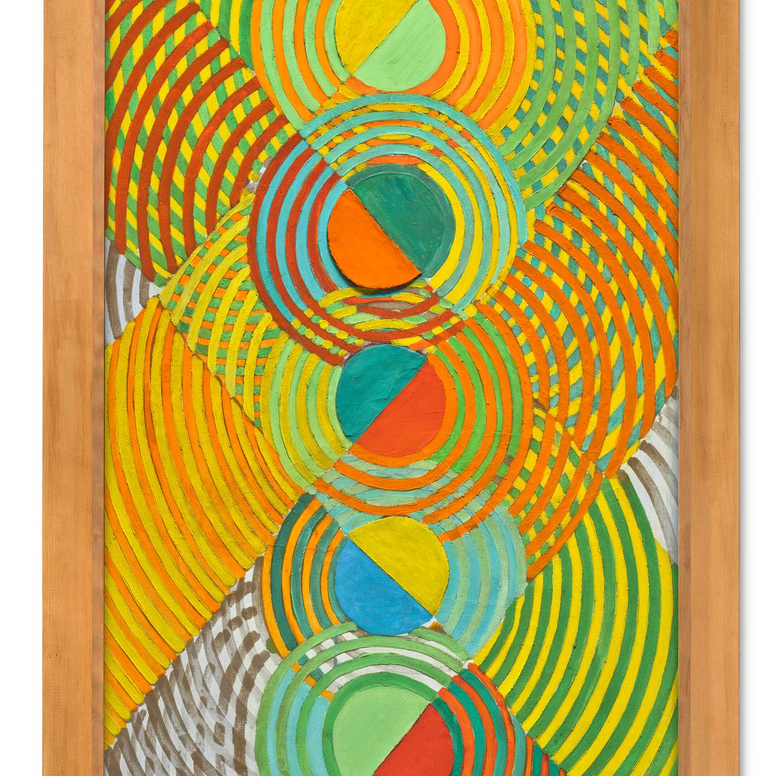 Robert Delaunay — Рельефный оранжевый, изображение 2