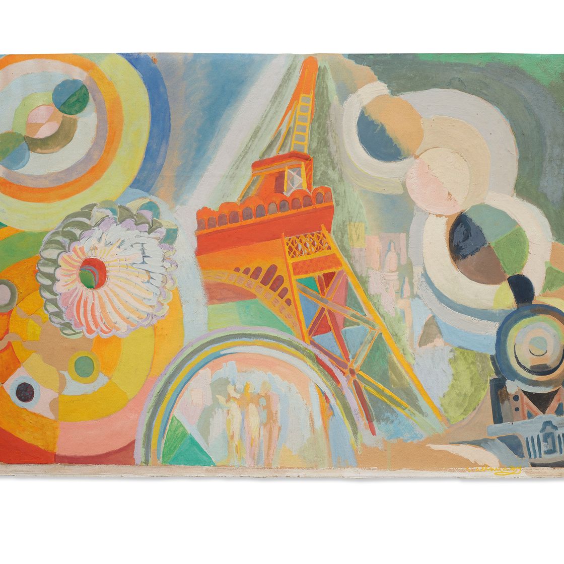 Robert Delaunay — Этюд для "Воздуха, огня и воды"