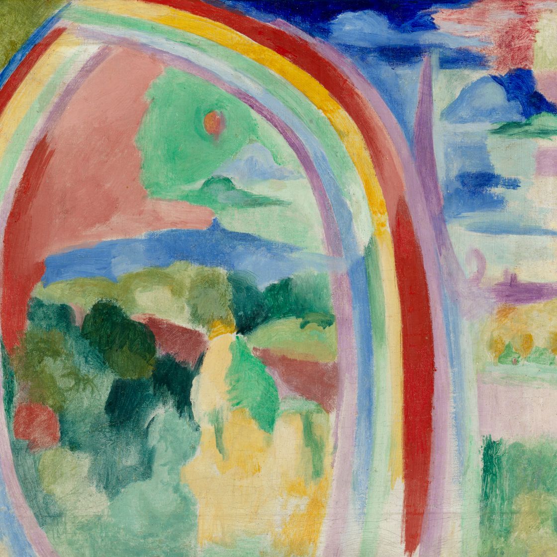 Robert Delaunay — Арка-ан-сьель № 5, изображение 1