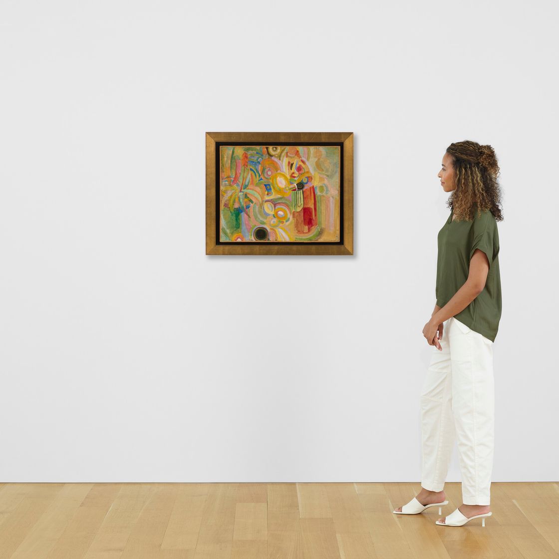 Robert Delaunay — Португальский в саду, изображение 4